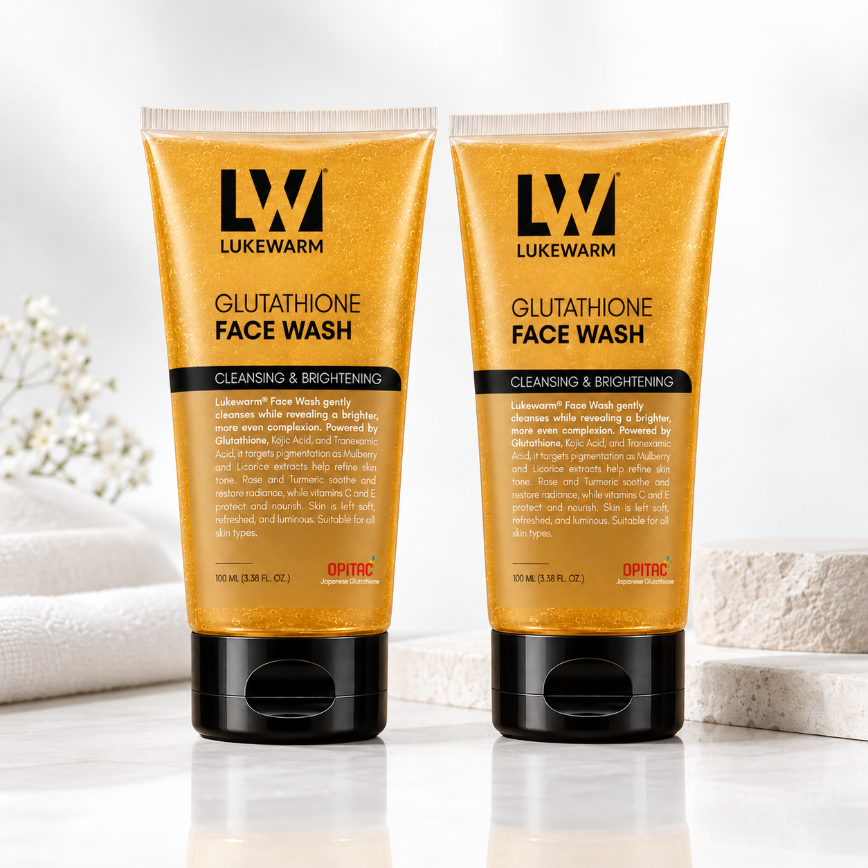 Buy Lukewarm Glutathione Face Wash Online at Best Price