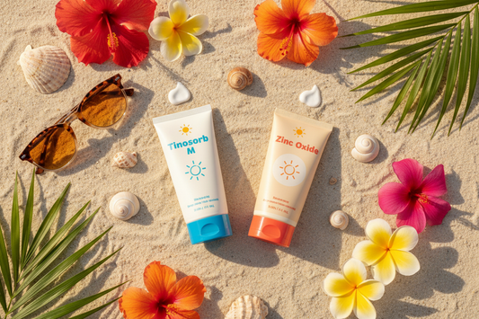 Tinosorb M vs Zinc Oxide: Which Sunscreen Filter is Better?