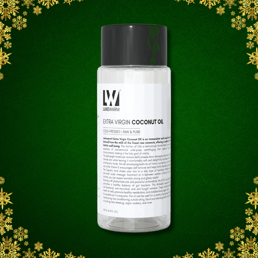 Lukewarm Extra Virgin Coconut Oil (Cold Pressed Raw & Pure), 200ml : Pure and Premium Nourishment - Inside Out - Lukewarm