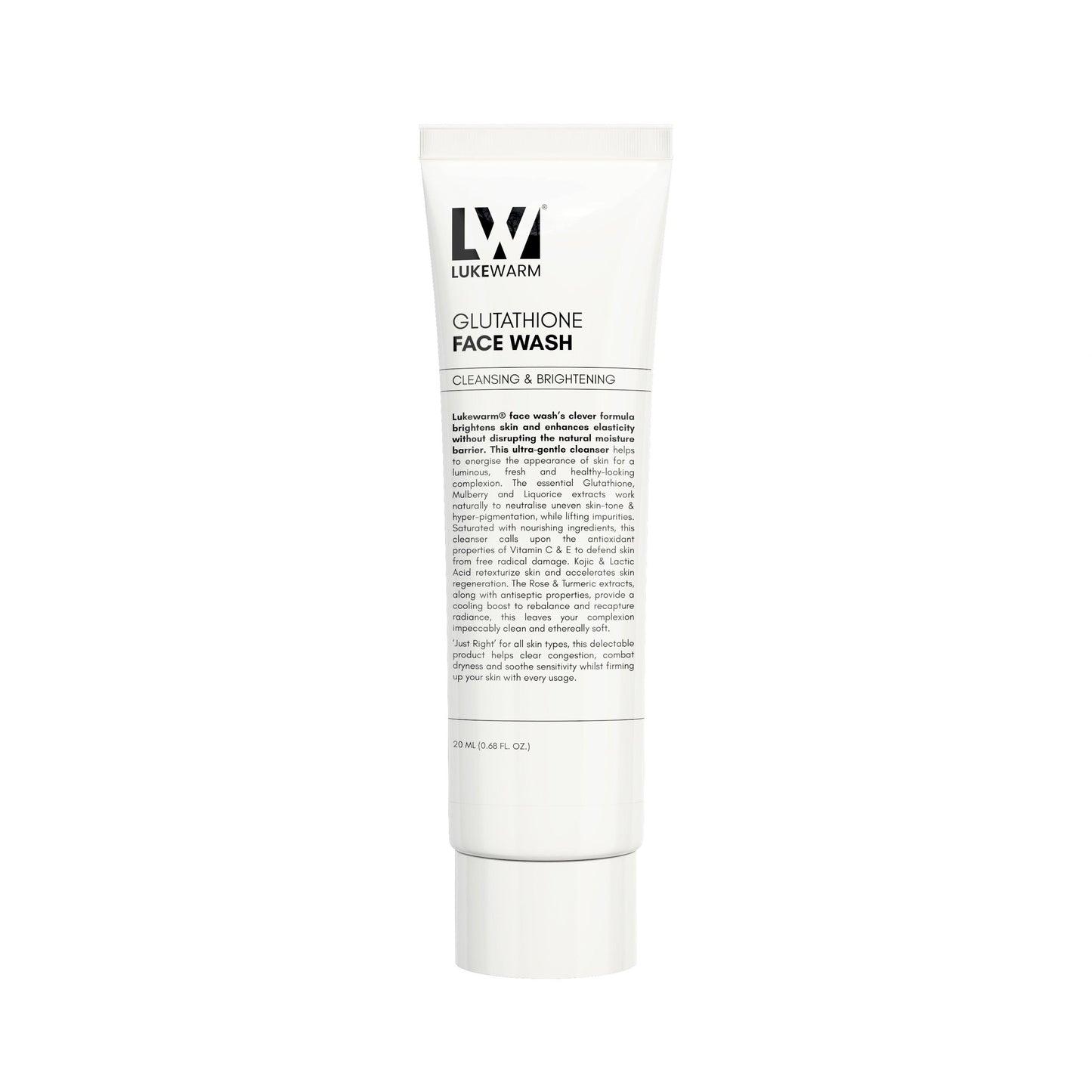 Lukewarm Face Wash 20ml Mini - FREE - Lukewarm