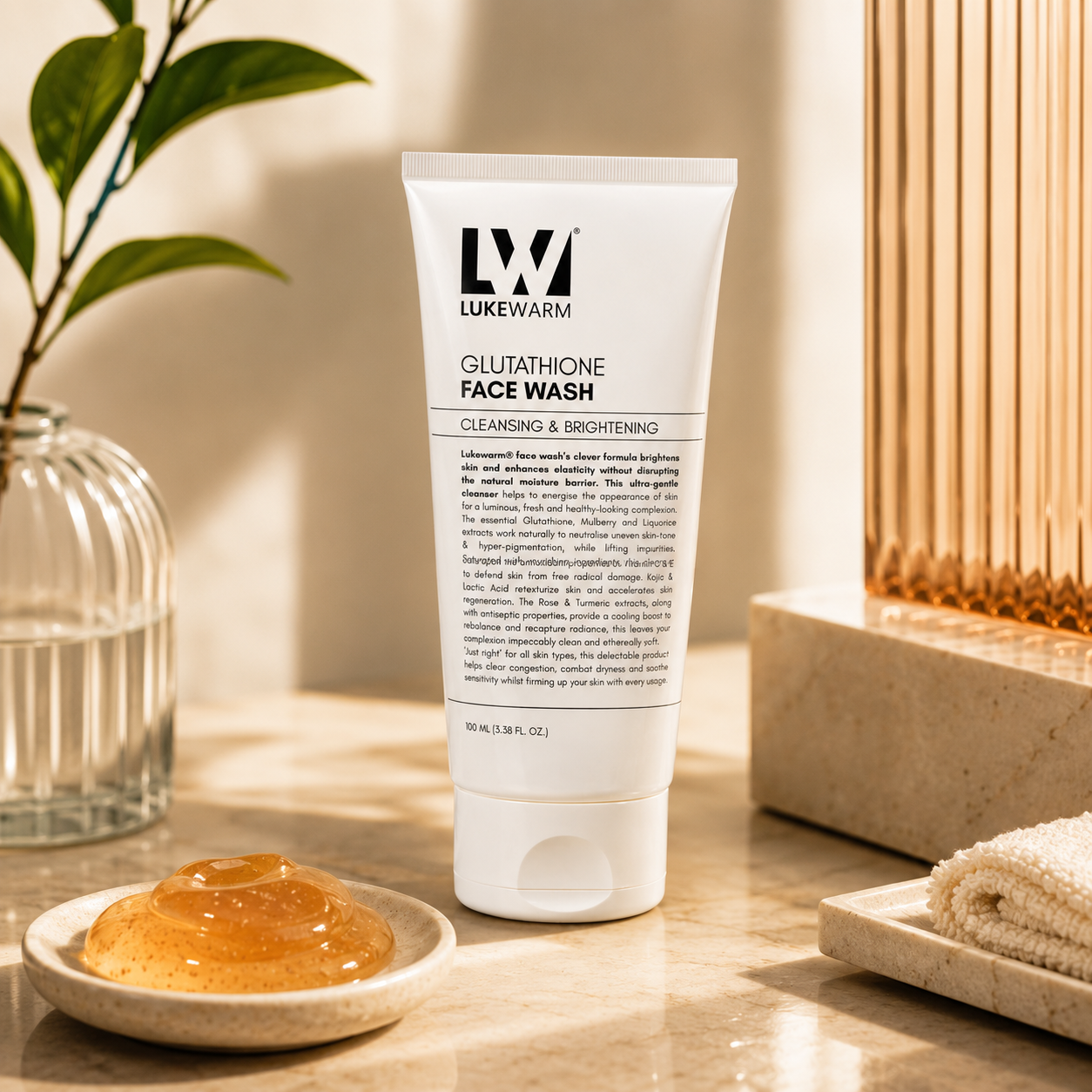 Glutathione Face Wash | Clear & Brighten, 100ml