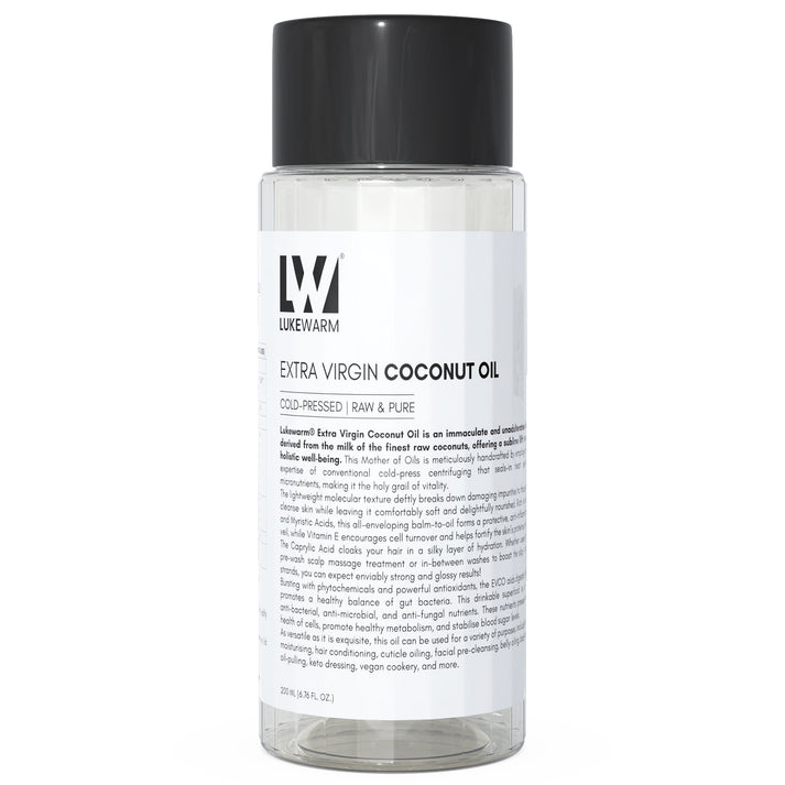 Lukewarm Face Wash & Extra Virgin Coconut Oil : Elevate your Double Cleansing and Hydration Game - Lukewarm