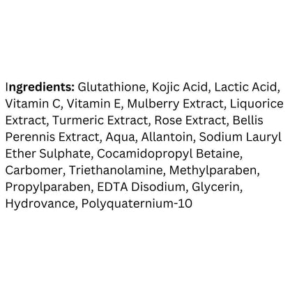 Lukewarm Glutathione Face Wash, 100ml (Pack Of 2) - Lukewarm