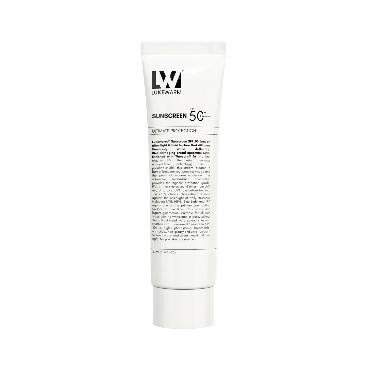 Lukewarm Sunscreen 20ml Mini - FREE - Lukewarm