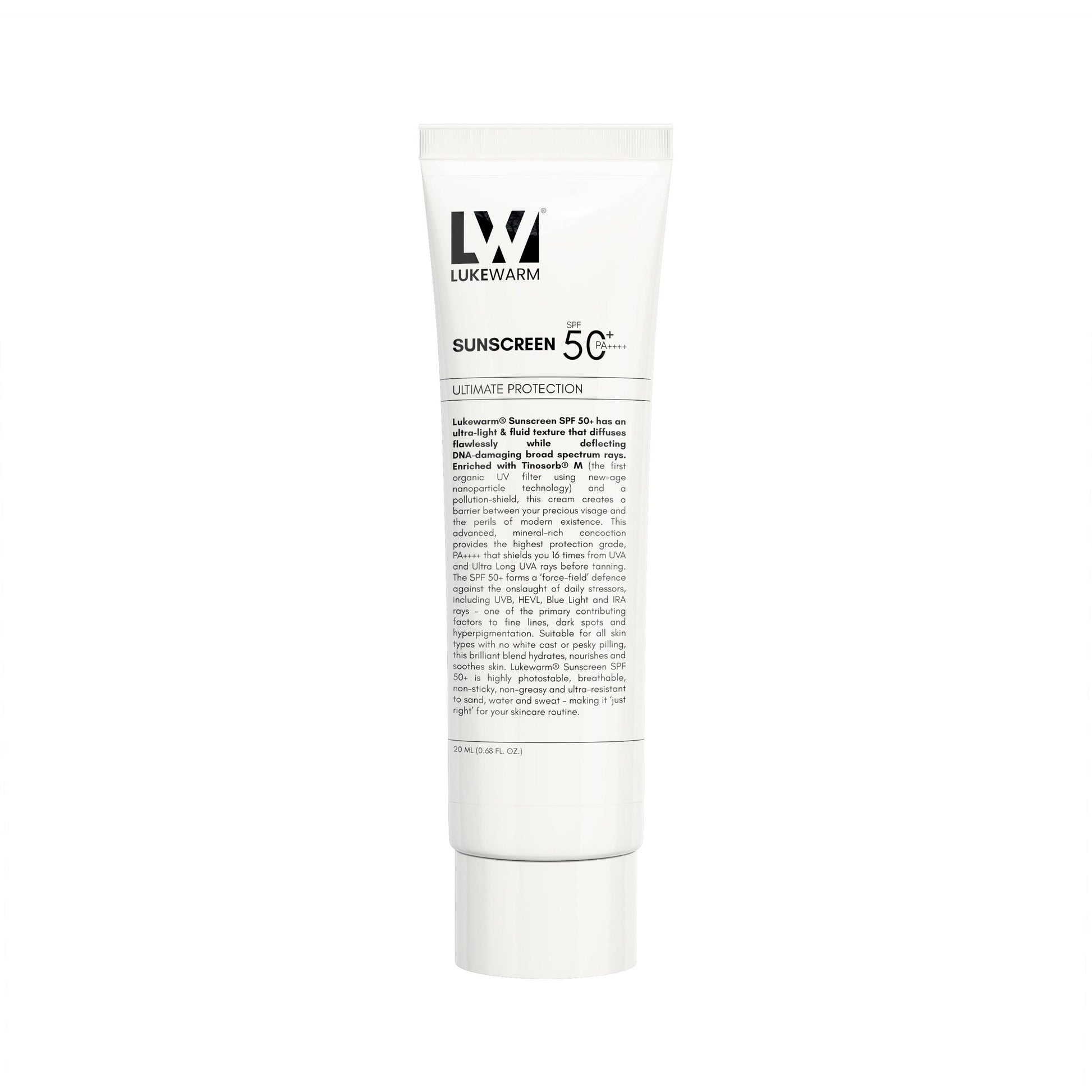 Lukewarm Sunscreen 20ml Mini - FREE - Lukewarm