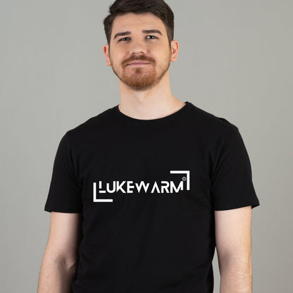 Lukewarm Black Round Neck T-shirt - Zen Fusion - Lukewarm