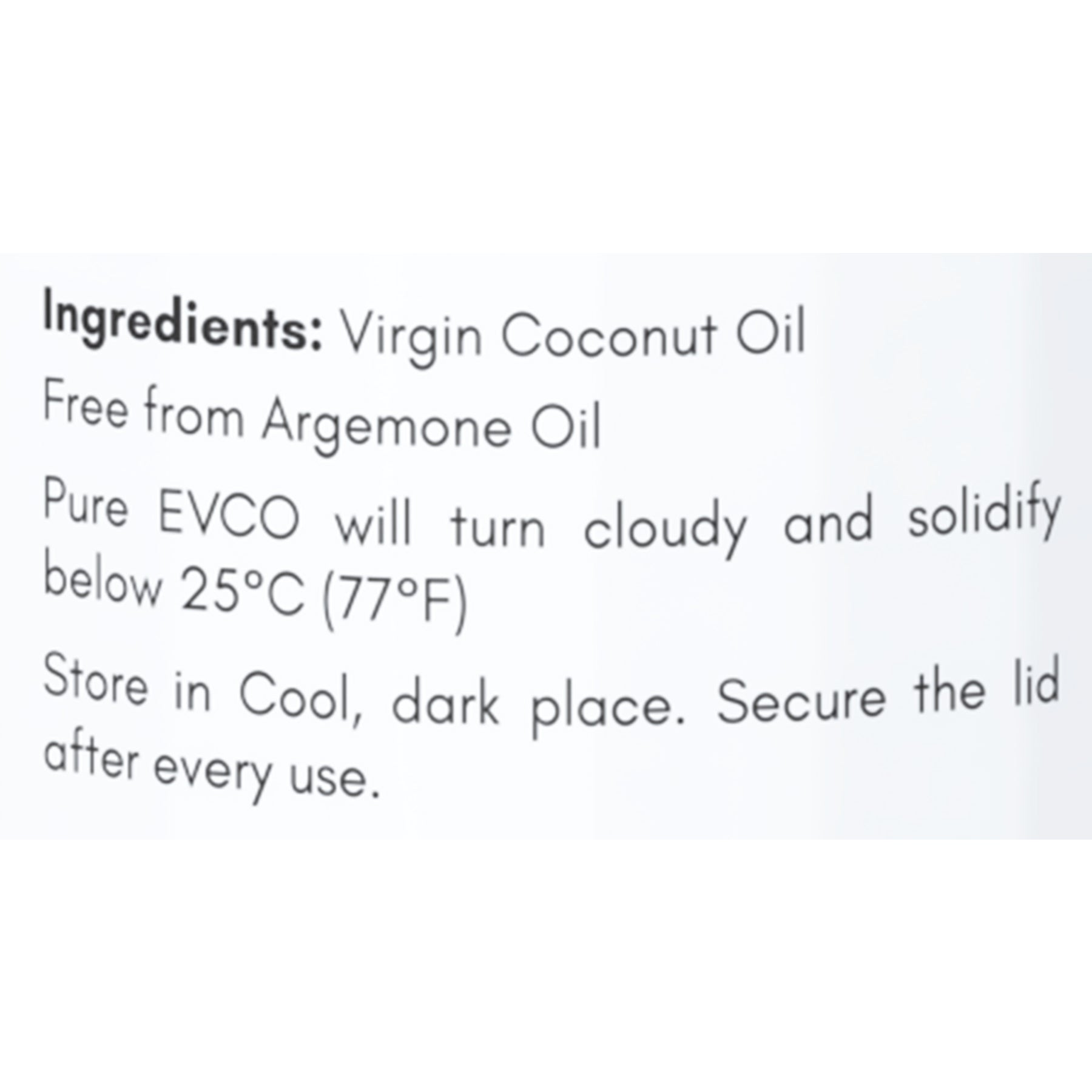 Lukewarm Extra Virgin Coconut Oil (Cold Pressed Raw & Pure), 200ml : Pure and Premium Nourishment - Inside Out - Lukewarm