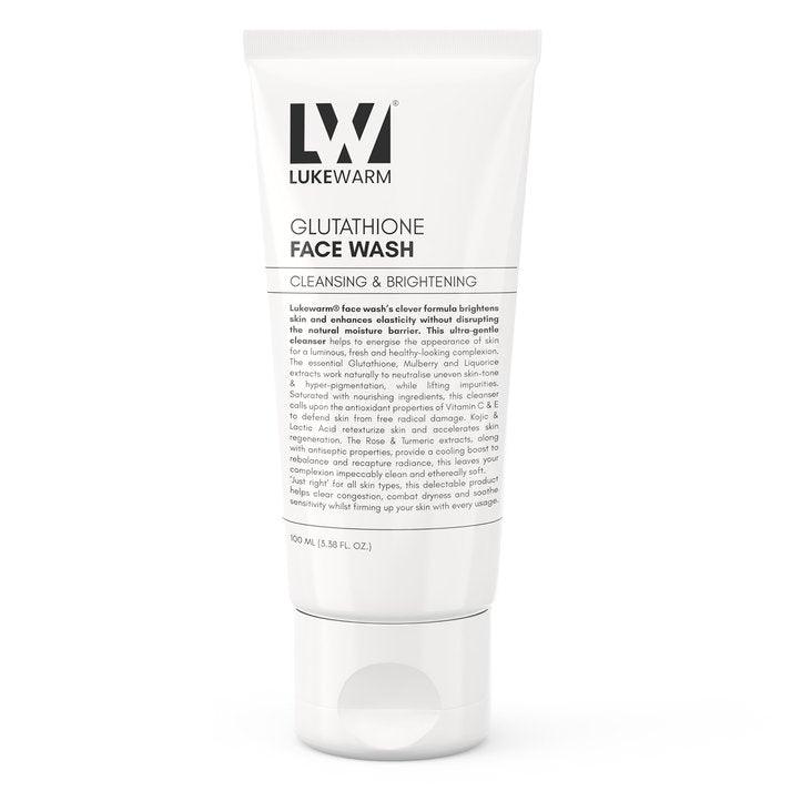 Lukewarm Face Wash & Sunscreen : Secure your Glutathione Glow with Advanced Hybrid Sunscreen SPF 50+ PA++++ - Lukewarm