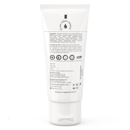 Lukewarm Face Wash & Sunscreen : Secure your Glutathione Glow with Advanced Hybrid Sunscreen SPF 50+ PA++++ - Lukewarm
