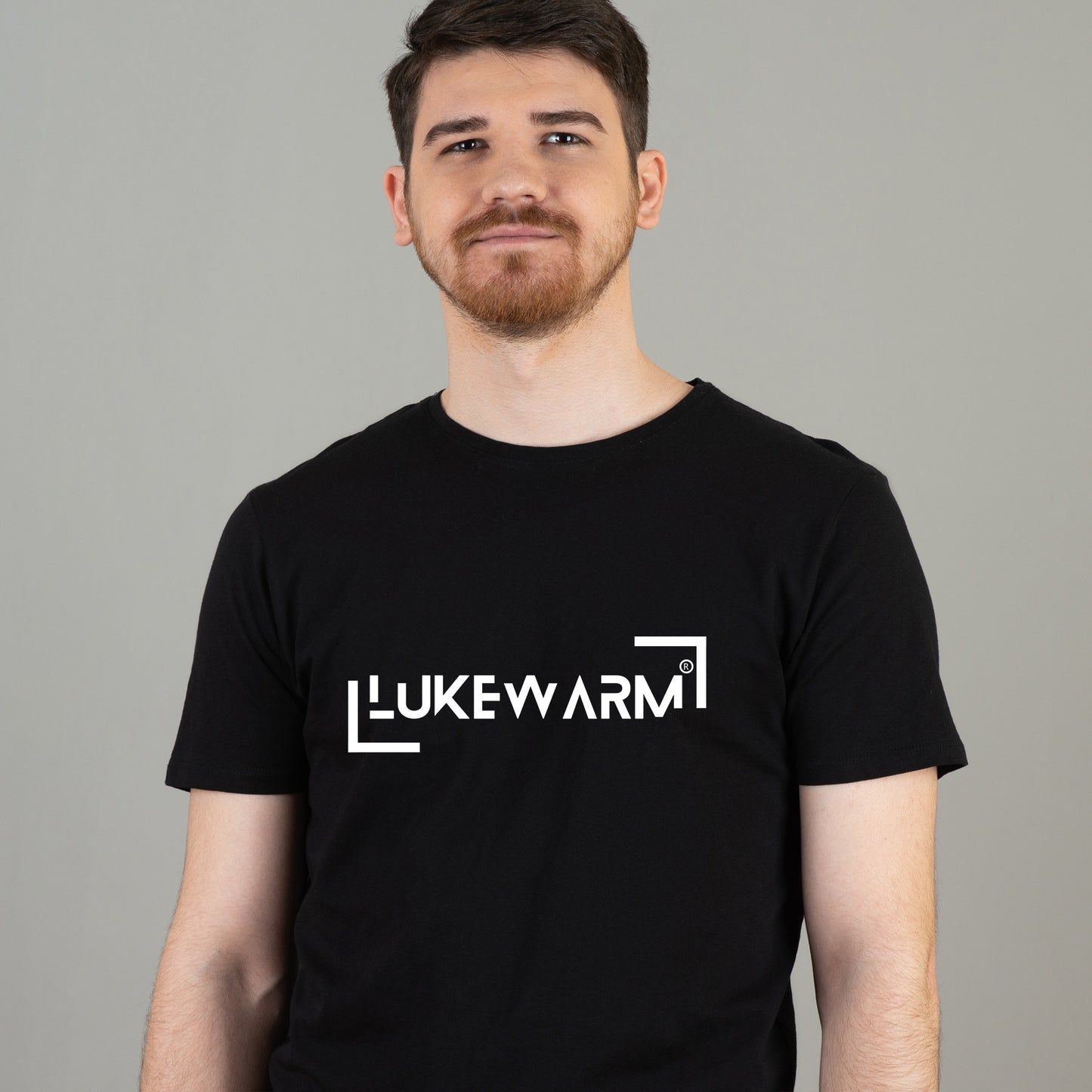 Lukewarm Black Round Neck T-shirt - Zen Fusion