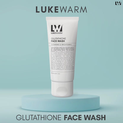 Lukewarm Glutathione Face Wash, 100ml : Gentle Cleanser for a Radiant Complexion