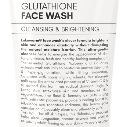 Lukewarm Glutathione Facewash Description